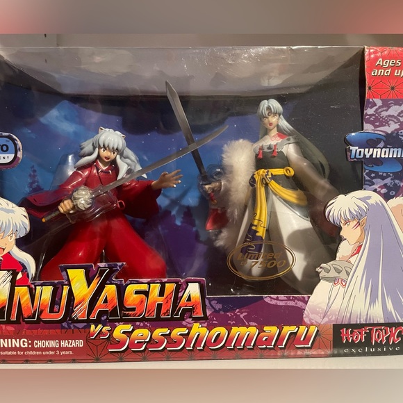 Inuyasha Sesshomaru Action Figure Set, Limited Edition !